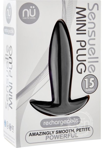 BMS PRODUCT SENSUELLE MINI 15 FUNCTION RECHAREABLE VIBRATING PLUG