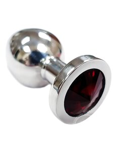 ROUGE ROUGE STAINLESS W/ RED JEWEL SMALL