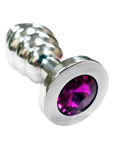 ROUGE GARMENTS STAINLESS STEEL THREADED  JEWEL DARK PINK - 40% OFF