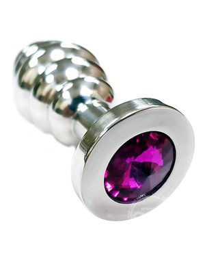 ROUGE GARMENTS STAINLESS STEEL THREADED  JEWEL DARK PINK - 40% OFF