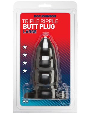 Doc Johnson TRIPLE RIPPLE LARGE BLACK