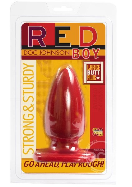 Doc Johnson RED BOY LARGE 4.8"