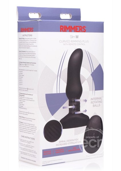 XR Brands RIMMERS SLIM M CURVED W/REMOTE
