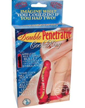 NASSTOYS DOUBLE PENETRATOR VIBRATING COCK RING