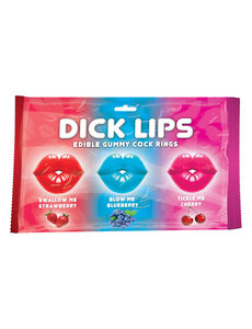Hott Products DICK LIPS EDIBLE GUMMY 3PK