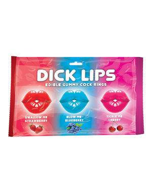 Hott Products DICK LIPS EDIBLE GUMMY 3PK