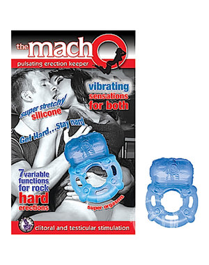 Macho MACHO 7 FUNC ERECTION KEEPER BLUE
