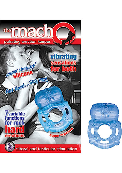 Macho MACHO 7 FUNC ERECTION KEEPER BLUE