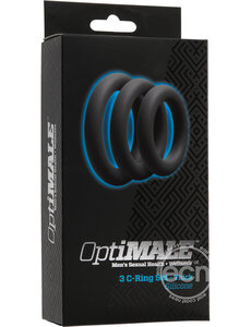 Doc Johnson OPTIMALE 3 THICK SET SLATE