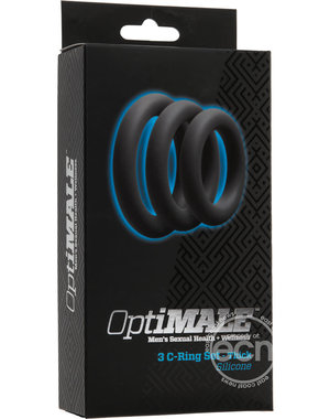 Doc Johnson OPTIMALE 3 THICK SET SLATE