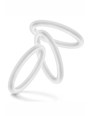 BLUSH NOVELTIES PERFORMANCE VS1 MEDIUM SILICONE 3PK GITD