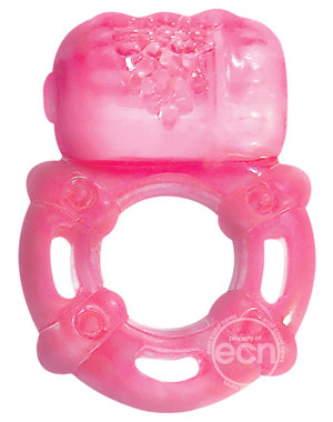 Hott Products STUD ORGASMIX RING MAGENTA