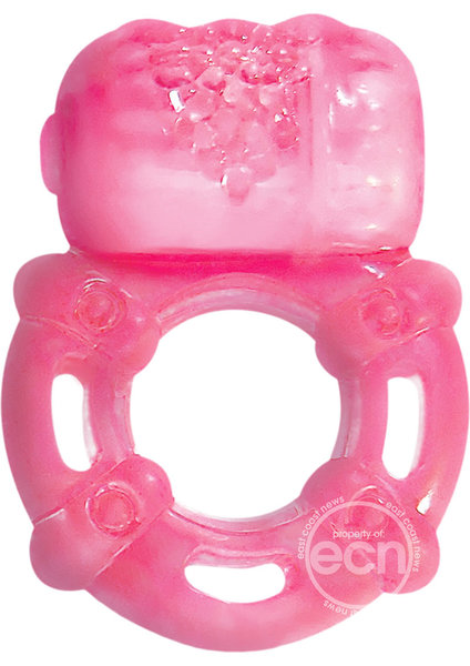 Hott Products STUD ORGASMIX RING MAGENTA