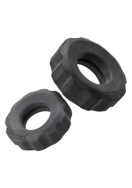 HUNKY JUNK HUNKYJUNK COG SILICONE COCK RING 2 PACK