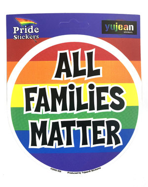 RAINBOW ALL FAMILIES MATTER STICKER