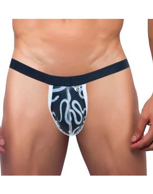 MOB EROTICWEAR MOB EROTICWEAR MBL94 THONG MEDUSA PRINT