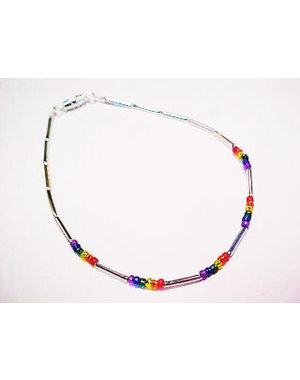  LIQUID  SILVER SEED BRACELET