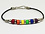 RAINBOW CERAMIC BEAD BRACELET