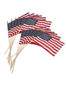  UNITED STATES FLAG SMALL ON STICK