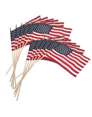  UNITED STATES FLAG SMALL ON STICK