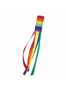 RAINBOW LARGE SPINSET WINDSOCK 60"
