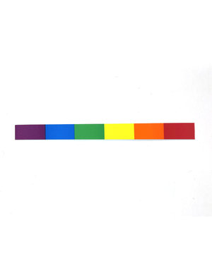 RAINBOW MICRO MINI STRIP STICKER