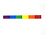 RAINBOW MICRO MINI STRIP STICKER
