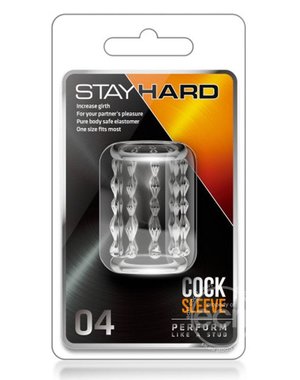STAY HARD Stay Hard Cock Sleeve 04  Clear