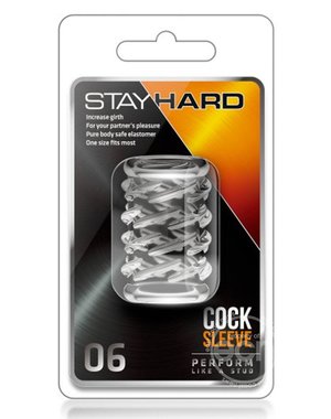 STAY HARD Stay Hard Cock Sleeve 06 - Clear