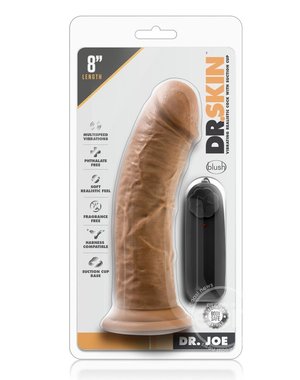 DR SKIN DR SKIN DR JOE 8" VIBRATING DILDO