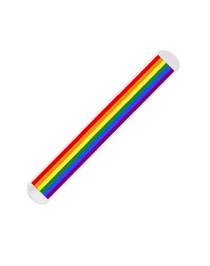 RAINBOW RAINBOW PRIDE SLAP BRACELET