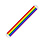 RAINBOW RAINBOW PRIDE SLAP BRACELET