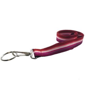 RAINBOW LESBIAN PRIDE LANYARD