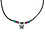 RAINBOW CERAMIC TRANS PRIDE WITH BUTTERFLY NECKLACE