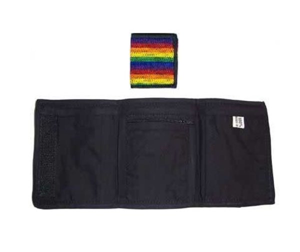 RAINBOW WOVEN RAINBOW WALLET