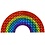 RAINBOW RAINBOW ARCH REFLECTIVE STICKER