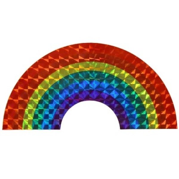 RAINBOW RAINBOW ARCH REFLECTIVE STICKER