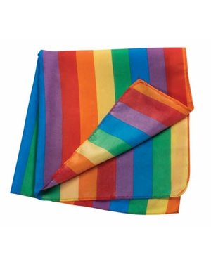 Pride not Prejudice RAINBOW STRIPED BANDANA 22 INCH