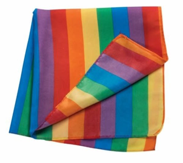 Pride not Prejudice RAINBOW STRIPED BANDANA 22 INCH