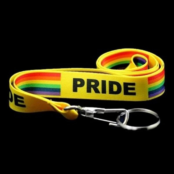 RAINBOW PRIDE RAINBOW LANYARD