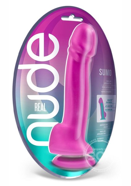 BLUSH NOVELTIES REAL NUDE SUMO SILICONE DUAL DENSITY (DISC.)