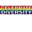Pride not Prejudice CELEBRATE DIVERSITY STICKER
