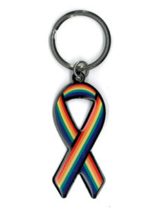 YUJEAN PRIDE RIBBON KEYCHAIN