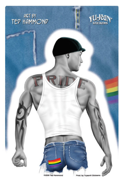 YUJEAN TRIBAL TATTOO GUY PRIDE STICKER