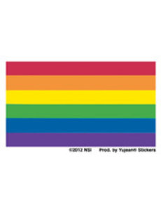 YUJEAN MINI RAINBOW PRIDE STICKER