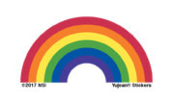 YUJEAN MINI RAINBOW ARCH 2"x 1"