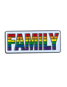 YUJEAN FAMILY RAINBOW ENAMEL PIN