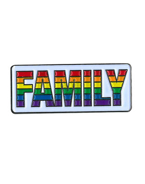 YUJEAN FAMILY RAINBOW ENAMEL PIN