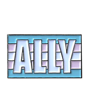 YUJEAN TRANS ALLY ENAMEL PIN