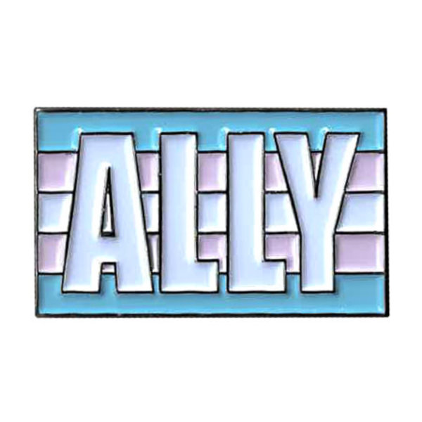 YUJEAN TRANS ALLY ENAMEL PIN